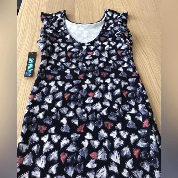 🆕Seventeen Hearts Lower Back Junior Dress L🆕 - Picture 5 of 8